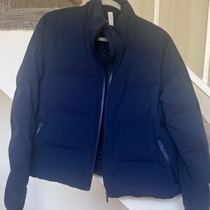 Lululemon Womens Dark Navy Down Modern Puffer Jacket